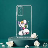 Cartoon Diddls Mouses Phone Case For Samsung Galaxy S24 S25 S23 S22 S21 Plus S24 S25 Transparent Cover Case Samsung S21 blue
