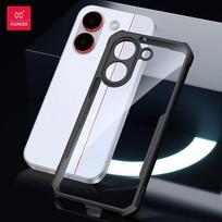 Skirta Xiaomi POCO X8 Pro dėklas XUNDD oro pagalvės Smūgiams atsparus Skaidrus PC+TPU Kameros apsauginis dangtelis Poco X8 Pro Poco X8 Pro white