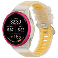 20mm 22mm watch Strap For Garmin Forerunner 570 47mm 42mm/265/255/Venu 3 Semi-Transparent silicone bracelet Vivoactive 6/5 band 20mm watch strap geltona