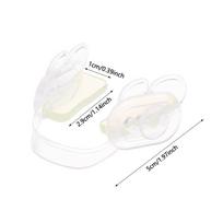 Anti Snoring Bruxism Mouth Guard Improve Sleep Anti Teething Grinding Sleep Aid Anti Snoring & Apnea Device white
