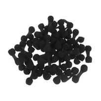 50Pcs Tanning Nasal Plug Spray Nose Filters Sponge Black/White Anti-pollution juoda