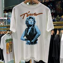 Tina Turner 90s Retro Style White Short Sleeve Remake T shirt NH25177 L gray