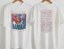 1987 Paul Simon Graceland Summer Tour You Can Call Me Al TShirt Unisex T-Shirt XXXXL