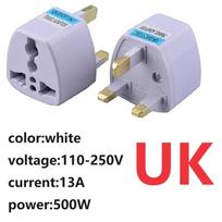 Universal EU US AU UK Socket Adapter Plug Converter Korea KR Euro Europea To America China Canada Travel AC Power Converter gray