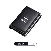 Car Rfid Wallets Automatic Pop-up Bank Credit Cardholder Case For Opel Corsa Astra Insignia Vectra Zafira Meriva Mokka Grandland Kt2 black