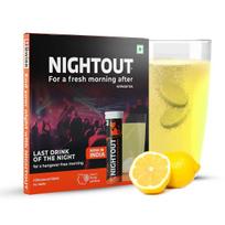 Fast&Up NightOut | 4 šnypščios tabletės | Greitas pagirių palengvinimas | Padeda detoksikuoti kepenis | Greitas drėkinimas ir energija | Padeda išvengti pagirių | Zer