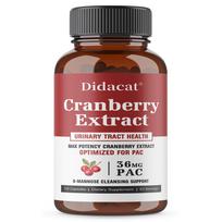 Cranberry Extract Capsules with D‑Mannose, 36mg PAC,1000mg D‑Mannose, 120 Capsules 60 Servings Dietary Supplement 120 Capsules