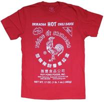 SRIRACHA Hot Sauce Red T-Shirt NWT Licensed & Official XXXXL red