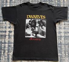 Dwarves Sugarfix Sub Pop Punk Band Vintage T‑Shirt L gray