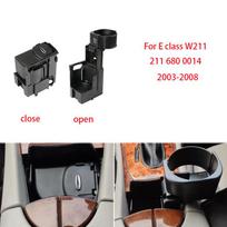 1pc Car Centre Console Cup Holder for Mercedes Benz E Class C219 W211 S211 CLS A21 16800014 B66920118 black