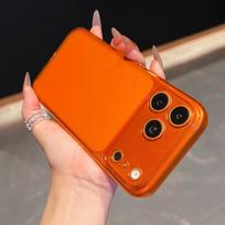 Orange Transparent Silicone Case for iPhone 17 16 15 14 13 Pro Max Back Cover Ultra Thin Soft TPU Shell Case for iPhone17 ProMax iPhone 15 orange