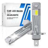 H1 LED Headlight H7 H4 H11 LED Bulb 60000LM 150W High Power Fog Lamp 6500K 12V Led Lights for Car Head Lamps Driving Running Lamp H1 gray