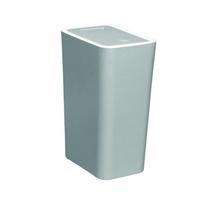 Trash Can With Press Top Lid, Spacious and Space Saving Garbage Bin for Different  Room Type