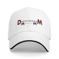 Depeche Music Band Baseball Cap Mode Trendy FeUnisex Unisex Trucker Hat Sun Visor Custom Logo Outdoor Sport Baseball Caps Gift One Size white