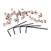 Locking Pin Keepers Clasp Pin Backs Replacement With Wrench beige