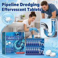 Effervescent Cleaner Tablets - Foaming Unclogging for Kitchen Sink, Bathroom One Size mėlyna