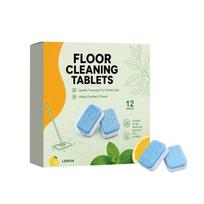 Floor Cleaning Tablets for Hardwood, , and Laminate Floors - 20 Pack Multi-Surface Dissolving Cleaning Strips by JueFish One Size žalia