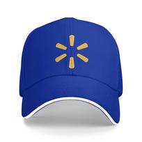 Walmart  Baseball Cap  y2k Funny Trucker Hat Summer Men Women Tennis Skate Baseball Caps One Size blue
