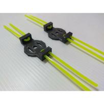 Green Mesin Rumput Accessories Plastic Grass Trimmer Rope Electric Cordless Grass Cutter Holder žalia