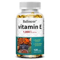 Vitamin E 1000 IU Softgels, 120 Count, Antioxidant‑Oriented Dietary Supplement 120 Capsules