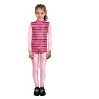 Peppa Pig One-Piece Onesie for Kids – Halloween Costume, Role-Playing, Party, Classic Cartoon Character Pajama Onesie S rožinė