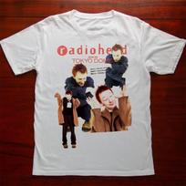 Rare Radiohead Thom Yorke Live In Tokyo White Unisex Tshirt XXXL black
