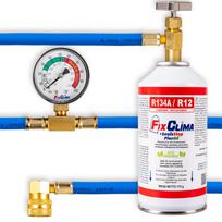 A/C Recharge Kit 3-in-1 R134A with Sealer & Refrigerant, for Auto Air Conditioning