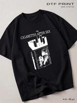 Black T-shirt Cigarettes After Sex, Indie Back in 2XL white