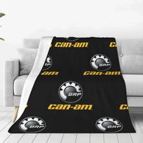 Can Am BRP Moto Racing Canam Antklodės Flanelinės Nuostabiai Minkštos Mėtymo Antklodės Lovai Svetainei Tekstilės Dekoras# 75X95CM