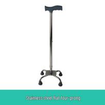 Multifunctional Aluminum Alloy Walking Cane with Light and Non-Slip Base for Elderly & Disabled