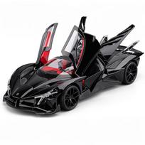1:18 Apollo Project EVO Superautomobilio Metalinis Lietas Modelis Žaislinis Automobilis Automobilių Detalių Parduotuvė Automobilio Centrinio Valdymo Ekrano Ekranas Berniukas juoda