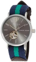 Furbo design Japanese automatic cotton leather gray 5 ATM water [Furbo design] men's watch, movement, & strap, dial, resistance, F2001SNVGR. gray