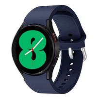 Dirželis Samsung Galaxy Watch 7/6/5/4 44mm 40mm 5 Pro 45mm Silikoninė apyrankė Samsung Watch 4/6 Classic 46mm 42mm 47mm 43mm Galaxy 7 44mm 40mm black