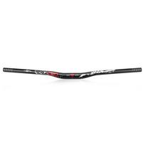 Mountain Bike Handlebars 31.8MM Diameter High-Rise Handlebar with Matte Surface 720MM 780MM Length Aluminum Alloy Handlebar black