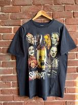 Retas vintažinis 00-ųjų Slipknot kaukės Numetal grupės marškinėliai Y2K L dydžio Unisex marškinėliai XXXL beige