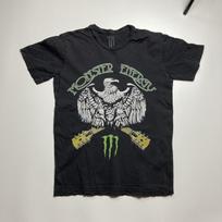 vintage monster energy tee size small XXL gray