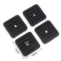 4Pcs Rubber Mount Shock Absorption Anti Slip Durable Anti Vibration Pad For Balcony Air Conditioner Outdoor Unit Outdoor Roofs 4cm