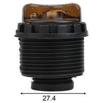Dviračio šakės priekinės šakės amortizatoriaus rankenėlės pakuotės turinys 27.4mm black