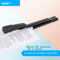KW-Trio Heavy-Duty A3 Stapler, Office Stapling Machine, Saddle Stapler for Thick Documents, 50 Pages Capacity