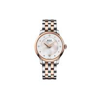 Mido Belem Celli Automatinis Mechaninis Laikrodis Perlamutro Baltas Ciferblatas 27.9mm Moteriški laikrodžiai M039.207.22.106.00 Regular Watch Box white