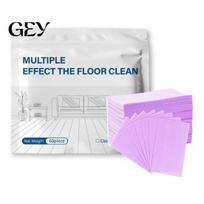 Grease Removing Floor Cleaner 60/200/300Pcs Multi-Surface Cleaning Tablets, Pre-Measured Concentrated Instant Dissolve for Hardwood Tile Laminate 60pcs violetinė