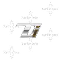 Metalinis VELOCE TI ženklelis 3D lipdukai Automobilio bagažinės kėbulo emblema Lipdukas Stilius Alfa Romeo Giulietta Spider Junior Stelvio Tonale Mito RZ7 white