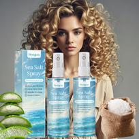 Sea Salt Hair Styling Spray Strong Hold Deep Nourishing Easy Clean Thickening Curly Reduce Dryness Keep Smooth Hair Care… More white