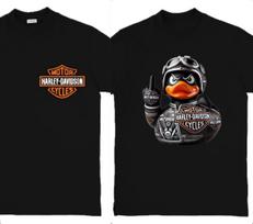 Harley-Davidson įkvėptas grafinis unisex marškinėlis su erelio ir kaukolės grafika S-3XL XXXXL black