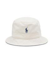 POLO RALPH LAUREN Medvilninė kibiro tipo kepurė - Urban Milk L white