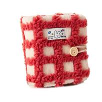 Loose-leaf Plush Photo Album Binder INS Photocard Holder Photocard Collection Books  Girl Gift raudona
