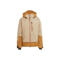 Adidas Terrex Mys In Jack2l Raidžių Spaudos Gobtuvu Slidinėjimo Medvilninis Striukė Vyriška Striukė Geltona GT2803 S beige