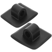 2Pcs Inflatable Boat Motor Bracket Kayak Engine Fixed Buckle Mount Marine Grade Mounting Clip for Canoe Raft Dinghy juoda
