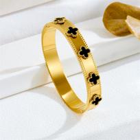 2026 Women's High-end Kaleidoscope Bracelet Light Luxury Temperament INS Style Elegant Fashion Commuter Style 18CM beige