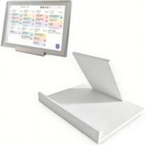 Digital Calendar Stand Freestanding Electric Calendar Desk Mount Display Holder Tool-Free Wall Mount Alternative Calendar Desktop Base balta